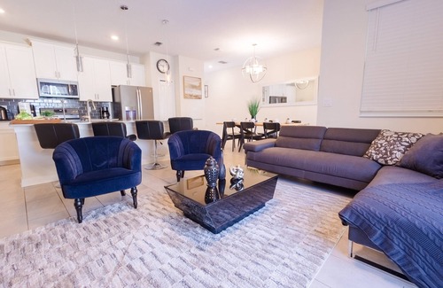 Downtown Orlando House | Tranquil Bliss Retreat at Champions Gate: A Luxurious 4-Bed Haven with Private Pool