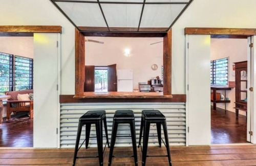 Wagait Beach House | Tranquil bush paradise retreat, architecturally designed for tropics with pool