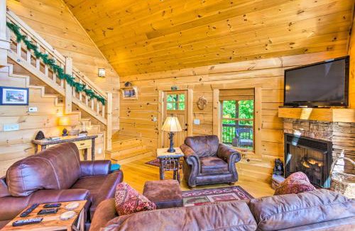 Vein Mountain House | Tranquil Deck Blue Ridge Mountain Retreat!