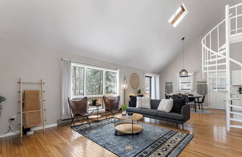 Tobyhanna House | Tranquil Forest Cabin : Pet-Friendly : Game Room