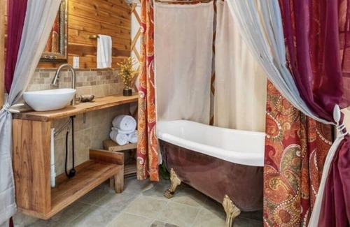 West Hills Cabin | Tranquil Forest Yurt Retreat in Washington State.