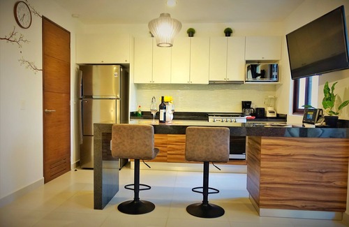 Akumal Condo | Tranquil Golf course View in double gated community between Akumal and Tulum