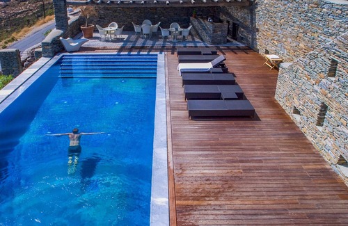 Apikia Villa | Tranquil, Relaxing Luxury Art Villa with private infinity pool & marvelous views