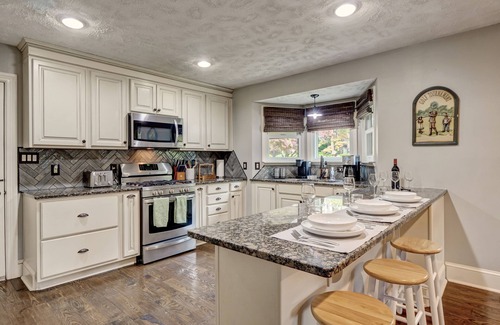Pinehurst House | Tranquil Retreat w/Hot Tub, Large Patio, 2 living rooms