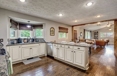 Pinehurst House | Tranquil Retreat w/Hot Tub, Large Patio, 2 living rooms