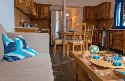 Loutra Apartment | Tranquil Seaside Escape by the beach, Sea View