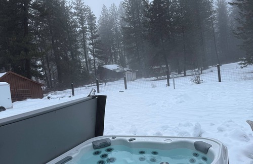 New Meadows Cabin | Tranquil Ski Retreat + Hot Tub + Mins to Brundage Ski Resort & McCall 4 bd+WiFi
