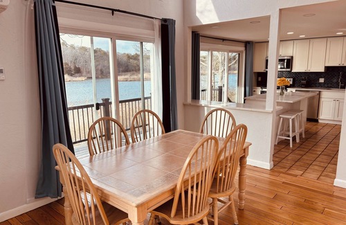East Falmouth House | Tranquil Stunning Waterfront Retreat on Cape Cod dock perfect Family Getaways