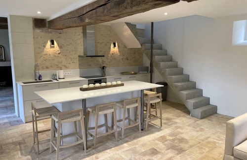 Challes House | Tranquil Villa with Private Tennis Court and Pool in Challes, Pays de la Loire