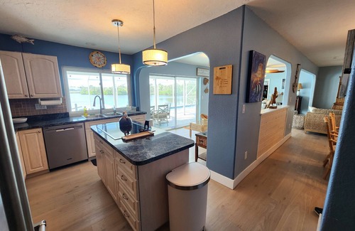 Port Charlotte House | Tranquil Waterfront Pool Home with beautiful views and sunsets and great fishing