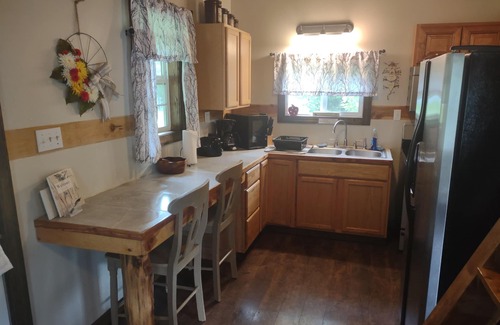 Frenchburg Cabin | Tranquil Waters Cabin. 4 person secluded rental cabin!
