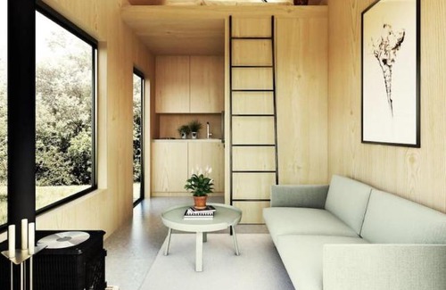 Oakwood House | Tranquil Waterside Barn Escape Cabin 8