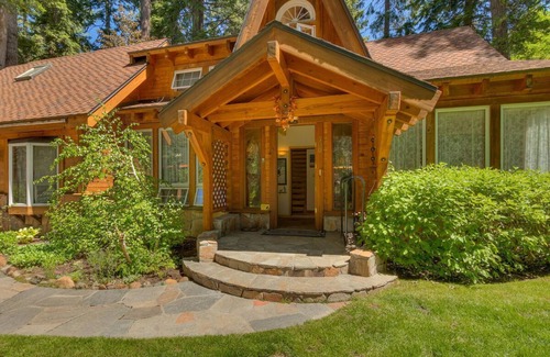 Tahoe Pines House | Tranquil west shore retreat. Tahoe Pines HOA pier and beach. Pet OK!