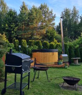 Januszkowo House | Trasą S7 w 2h z Warszawy i Gdanska, Jadamowo holidaymazury, jacuzzi, jezioro