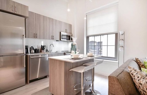 Chinatown Apartment | Travel Nurse Boston Studio | Full Kitchen | in-unit W/D
