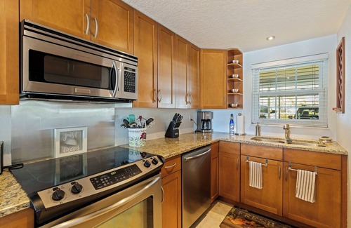 Capri Isle Condo | Treasure Island Waterfront Condo on Peaceful Isle of Capri