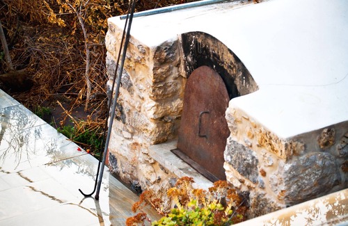 Panormos House | Tree Garden by the beach