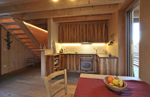 San Pancrazio Ski Chalet | Tree house "Laugen Lodge" with Natural swimming pond