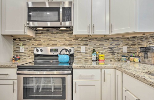 Durham House | Tree-Lined Durham Townhome: Close to Parks!