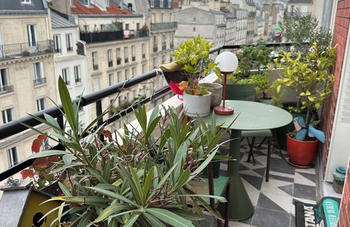 Quartier de la Folie-Mericourt Apartment | Trendy apartment overlooking Paris !