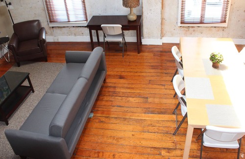 Old Town Eureka Apartment | Trendy Old Town Loft, Perfect for Traveling Workers