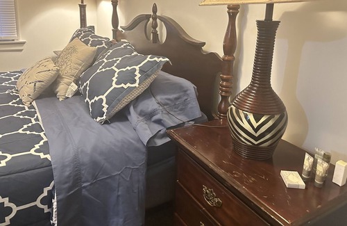 Trenton House | Trenton Gallery Blue Queen Bedroom