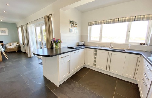 Treator House | Trevillian, Padstow - pet friendly and parking with Camel Estuary views