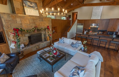 Granite Ridge House | Trinity: Granite Ridge Luxury! Hot tub, fireplace! Sleeps 8+