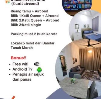 Kusial House | Trio Homestay at Tanah Merah