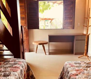 Coqueiro House | Triplex frente mar, com rooftop, piscina e jacuzzi!