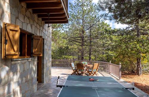Pedhoulas Villa | Troodos Mature Pine Chalet