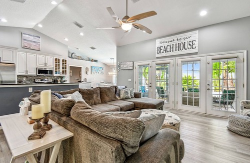 Harbor Hills House | Tropical 4 Bed Pool Home Min to Beaches! Available Now