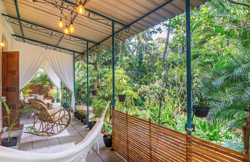 Patnem Villa | Tropical Garden Villa by Palolem/10 min from the beach! A Home Away from Home