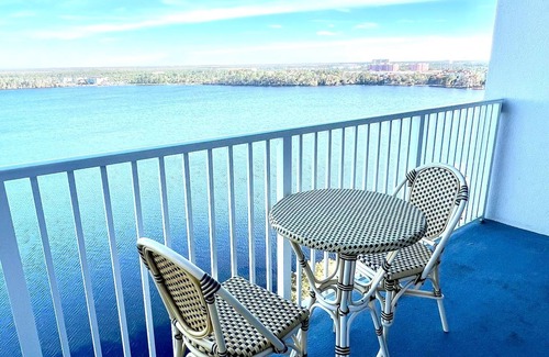 Florida Central Atlantic Coast Condo | Tropical Lakefront Condo at Disney w/TWO Balconies - 1 mile to Downtown Disney!