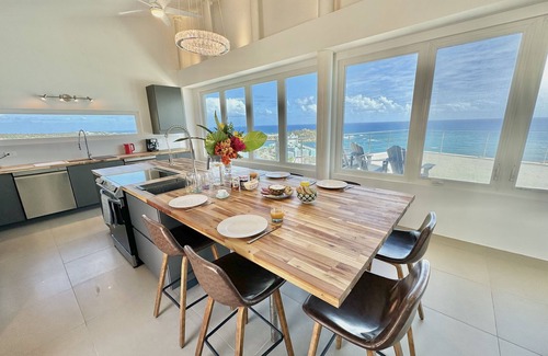 Oyster Pond Villa | Tropical modern villa with stunning sea views