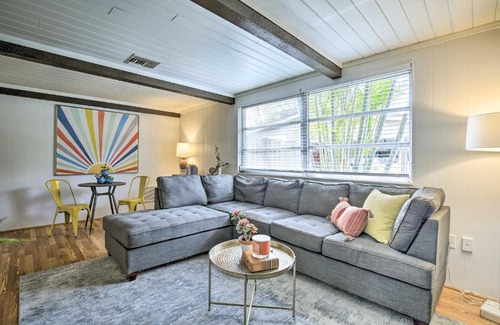 Palm Harbor House | Tropical Palm Harbor Retreat with Lanai and Patio!