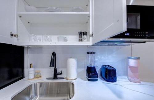 Galveston Apartment | Tropical Sunset Studio Apartment