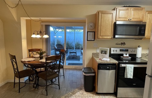 Cape Caneveral Beach Gardens House | Tropical Townhome 4 Blocks to Beach View Rocket Launch from Front Yard!
