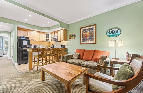 Hatteras Island Apartment | Tropics of Hatteras 104 at the Villas at the Hatteras Landing 1 Bedroom Near-Beach Condos with Pool Access!