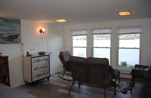 Richfield Springs Apartment | Trout Brook Unit #1, 1 of 3, incredible view, swimming, fishing, paddle sports