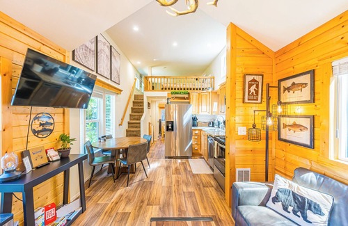 Beaver House | Trout Corner: wooded tiny home