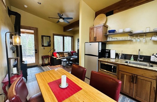 Juniper Hill Ski Chalet | Truckee Mountain Chalet Hideaway in the Pines on 1.4 Acres! Sleeps 4!