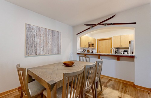 Salt Lake Mountain Resorts Condo | True ski-in/ski-out at Solitude Resort Creekside with view of Apex lift