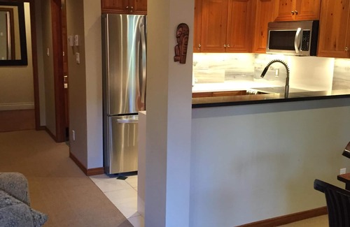 Upper Village Condo | True Ski-in/Ski-out. Updated. Blackcomb. Sunny! Sleeps 4.