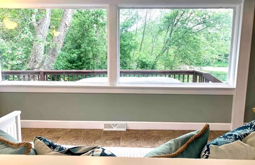 Milford Cottage | Truly a unique get-a-way! Cottage on the shore of the Little Miami River!