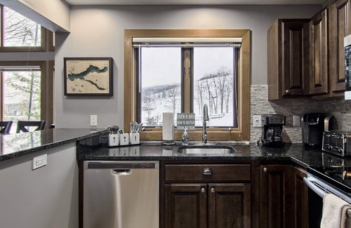 Boyne Falls Condo | Truly Slopeside on Boyneland - 5BR | Ski Locker with Boot Heater | Fireplace