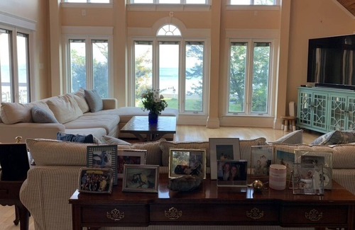 Fort Howard House | Truly Unique! Private Beach ~ Private Pool ~ 100' Dock ~ Outdoor Grill & Gazebo