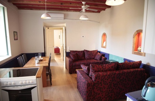 Rhodes Apartment | Tudors Garden Villa Rhodes.Garden apart Beach & Old Town 8 mins walk, Sea view