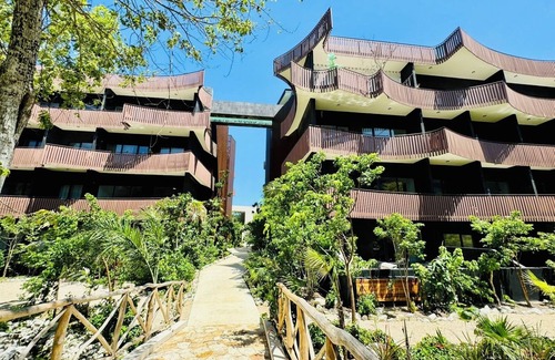 Playa Paraiso Apartment | Tulum Hotel Zone | Ocean View Rooftop + Beach Club Access, Couples & Family