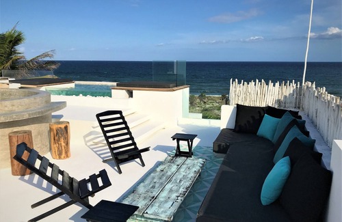 Tulsayab Villa | Tulum Villa Kiin - Views, Rooftop Jacuzi, Pools + Daily Cleaning